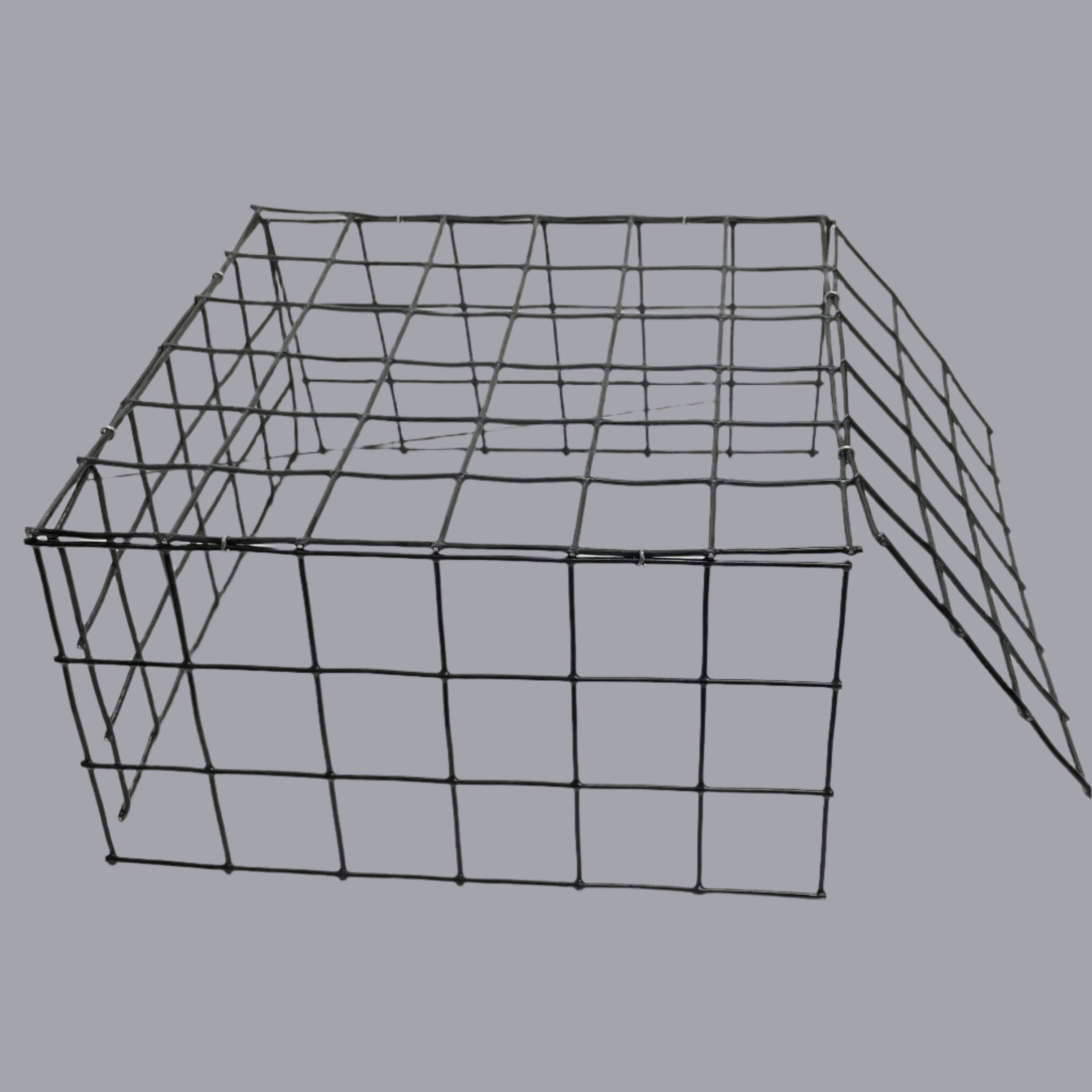 Dove Guard coated wire cage close-up