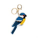 Evergreen What She Said beaded bird keychain, alternate design