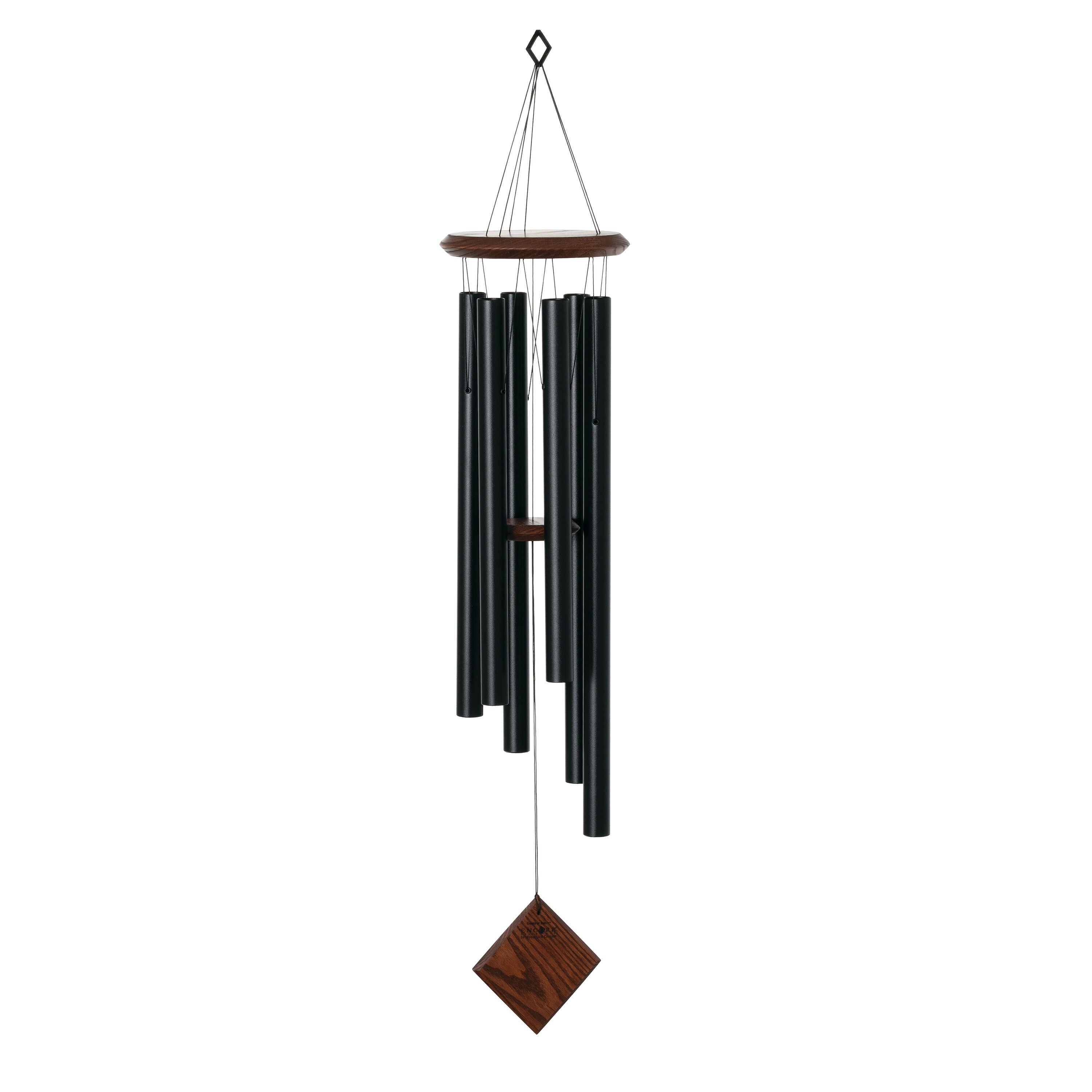 Chimes of Earth wind chime - Black/Teal