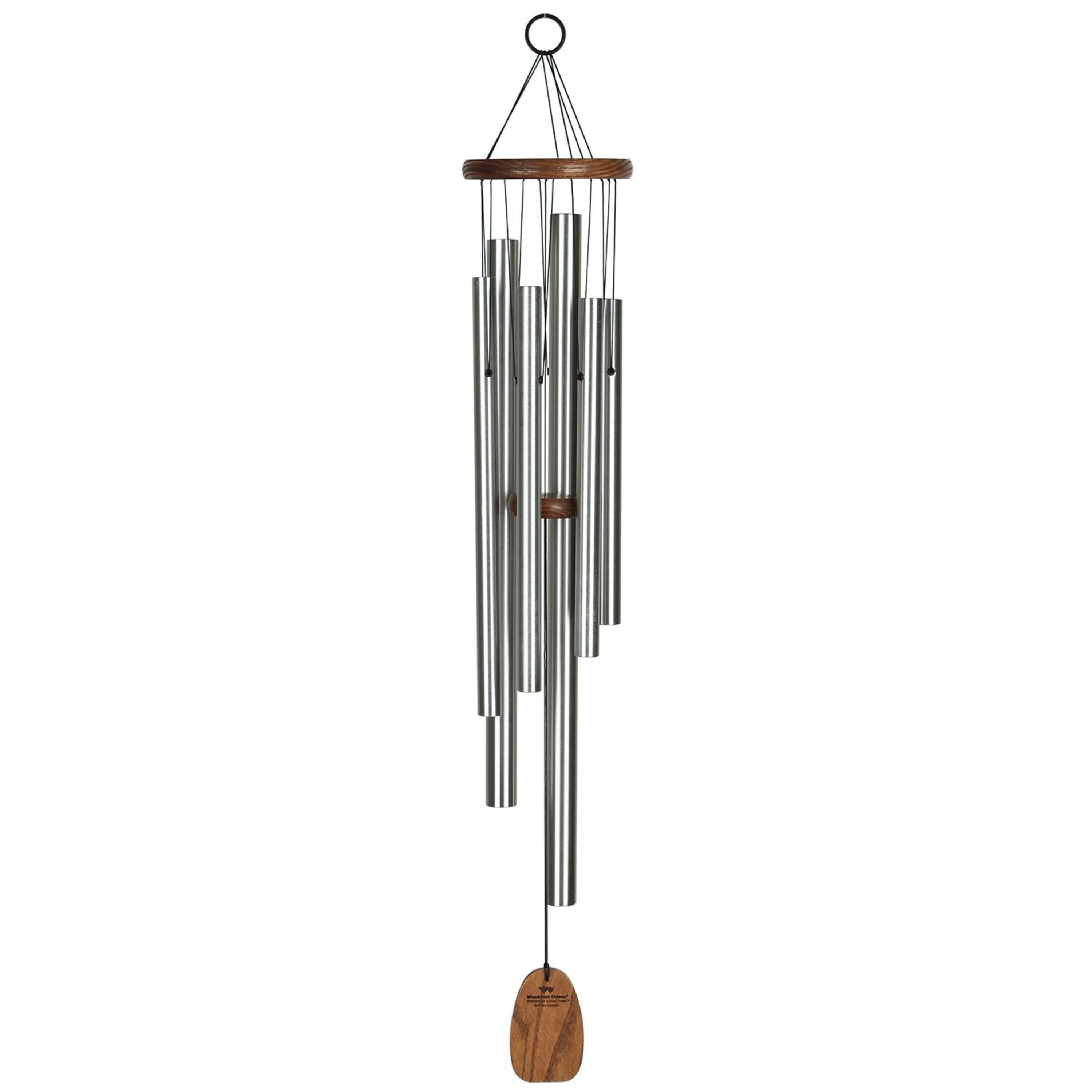 Woodstock Adagio Chime Spanish Garden removable wind catcher detail
