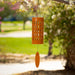 Aloha Chime hanging outdoors