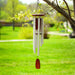 Singing in the Rain Chime hanging outdoors