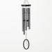 Woodstock Chimes of Crystal Silence wind chime - Small, Antique Silver, 21 in.