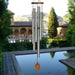 Woodstock Adagio Chime Spanish Garden close-up of the six tuned aluminum tubes
