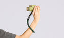 NOCS NocLoc Approach Wrist Loop - Backwoods Green - in use