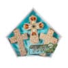 Mr Bird - Cross Trio Ornaments