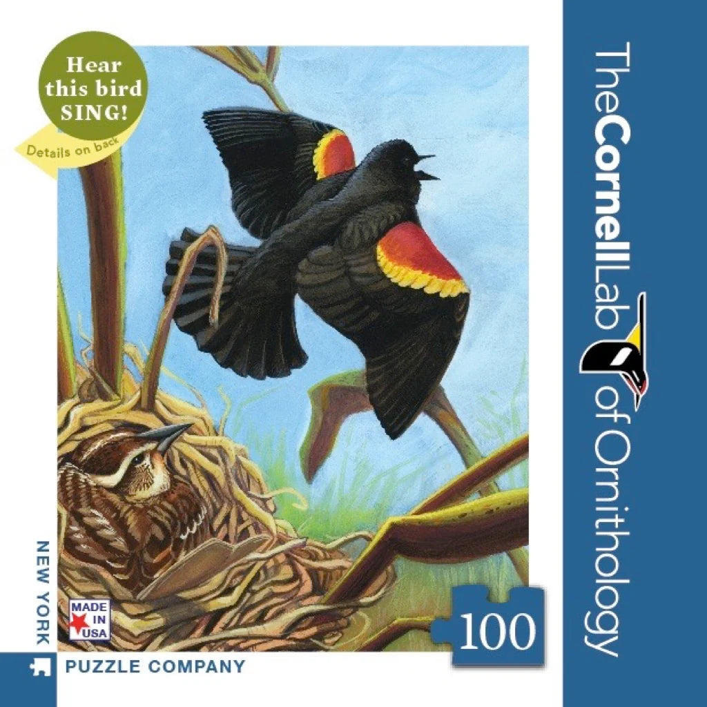 Red-Winged Blackbird Mini 100pc Puzzle