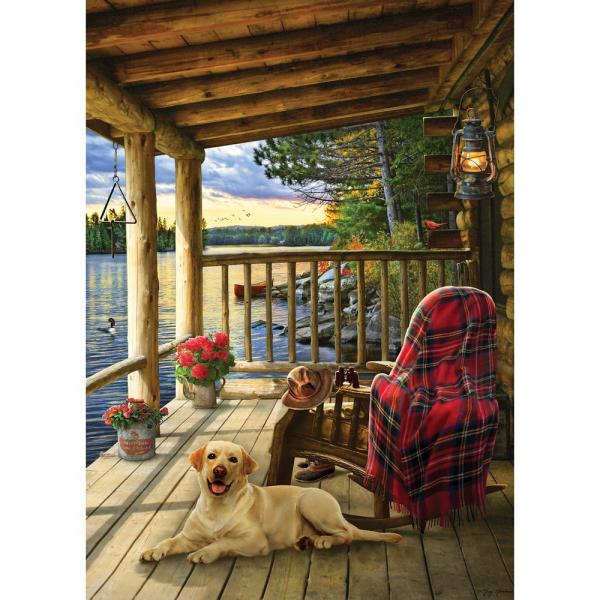Cabin Porch 1000pc Puzzle
