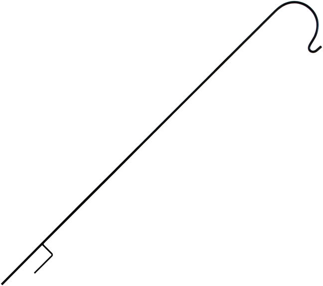 Erva Economy 91 in Single Arm Shepherds Hook - Narrow Base Staff