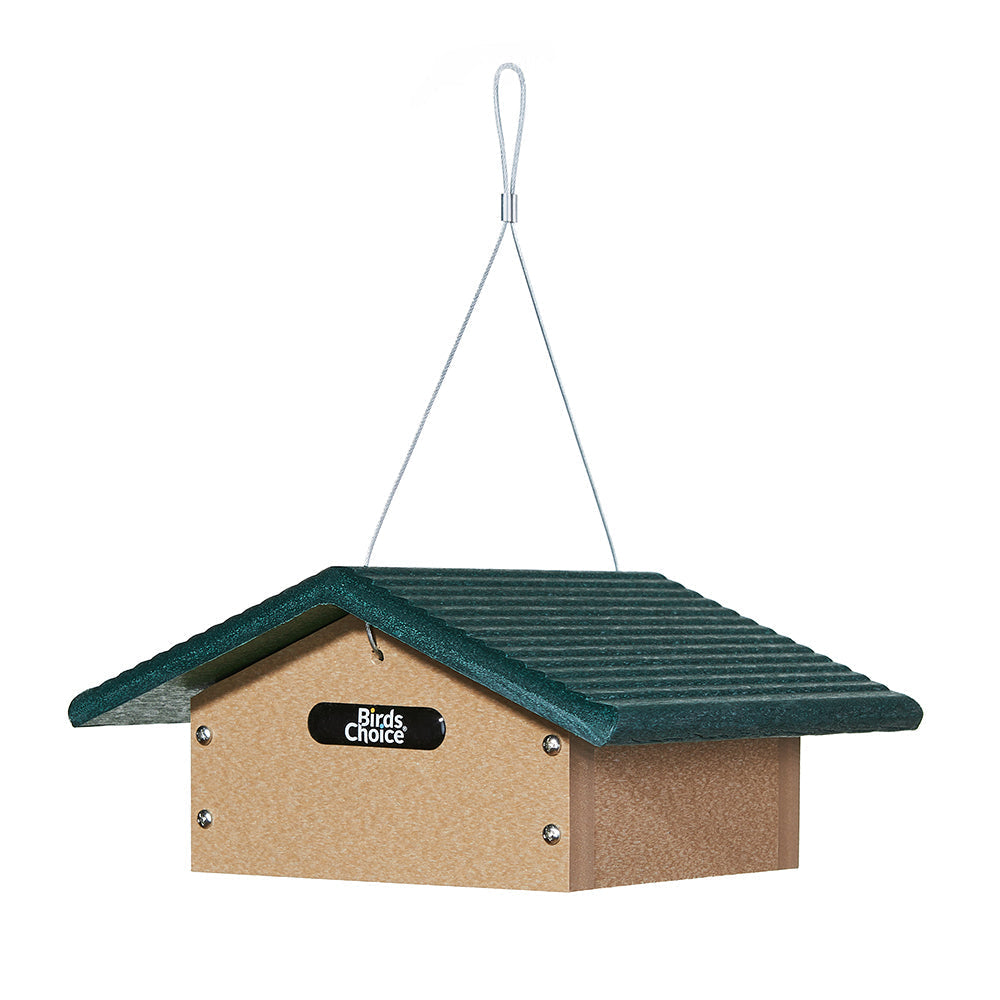 Birds Choice Recycled Upside Down Single Suet Feeder - view 1