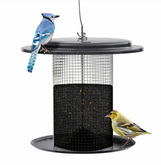 Modern Farmhouse Mesh Sunflower Feeder