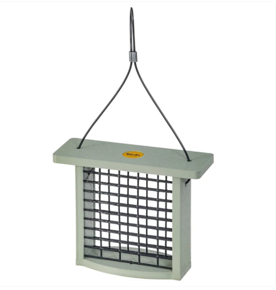 Suet Feeder - Sage Green Recycled Plastic