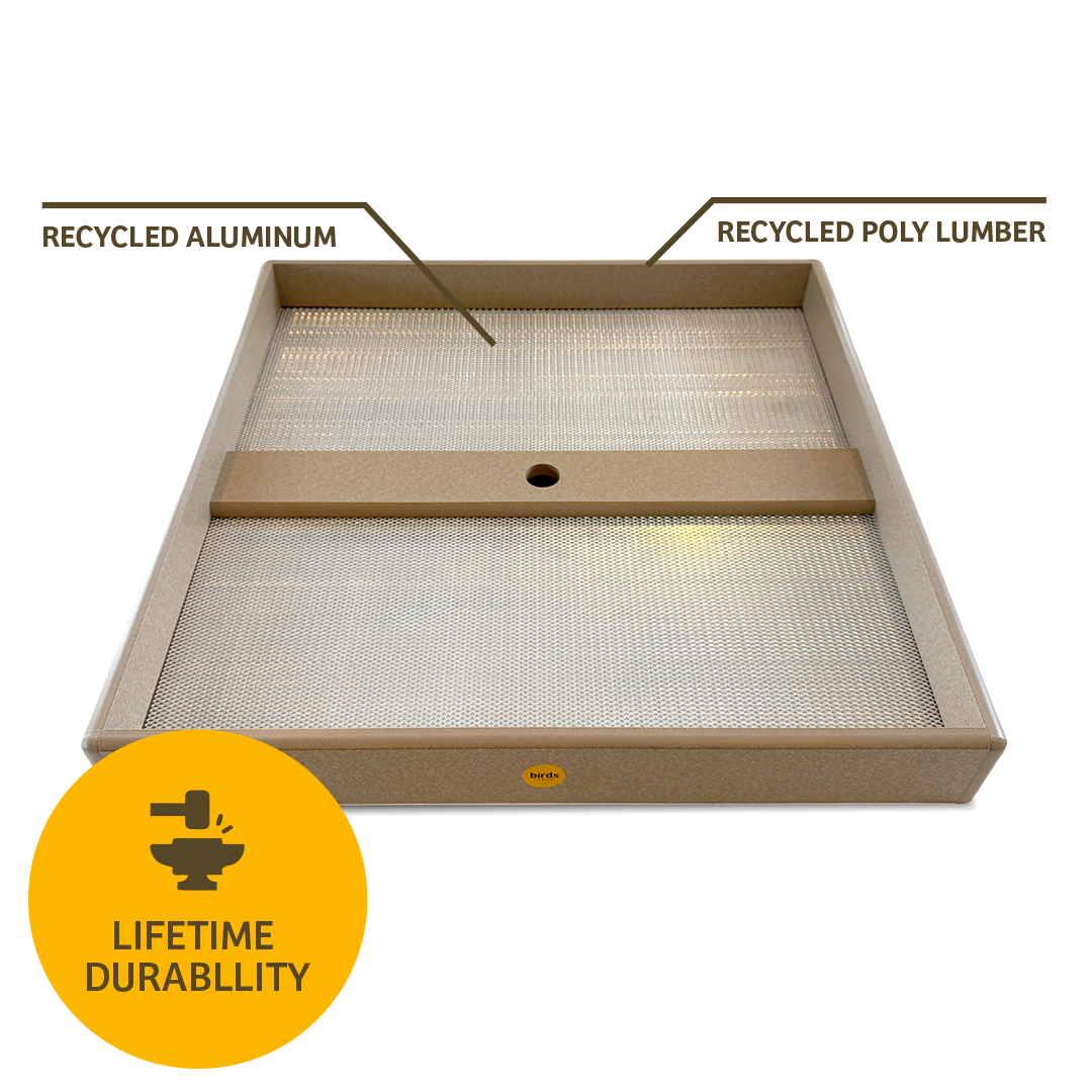 Birds Choice Large Catch-a-seed Platform - infographic 2