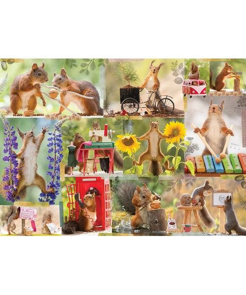 Gettin' Squirrelly 1000pc Puzzle