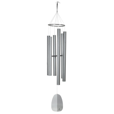 Woodstock Windsinger Chimes of King David, full length view of six aluminum tubes