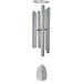 Woodstock Windsinger Chimes of King David, Silver, 88 inch wind chime