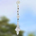 9 inch hanging acrylic ornament close-up detail