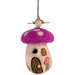 Felt Bird House - Magic Mushroom