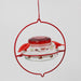Glass Top Fill Hummingbird Feeder Crimson Corsage