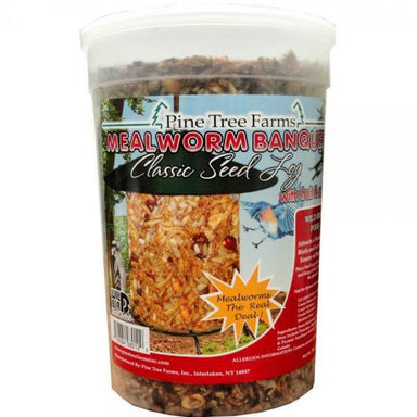 Mealworm Banquet Seed Log - 72oz