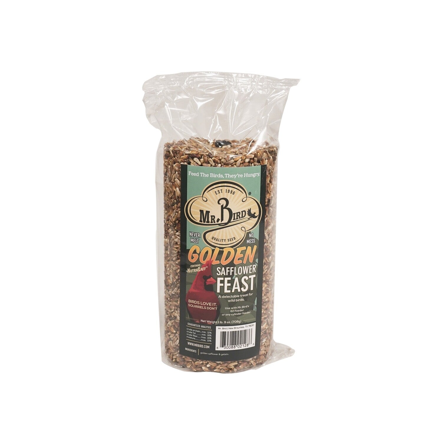 Golden Safflower Seed Cakes - Small Cylinder