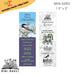 Advice for Life Mini Bookmark - Chickadee
