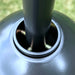 Erva baffle collar in use