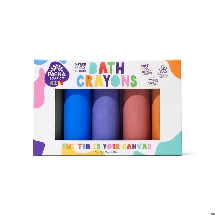 Pacha Kid's Bath Crayons - Rainbow Asst.