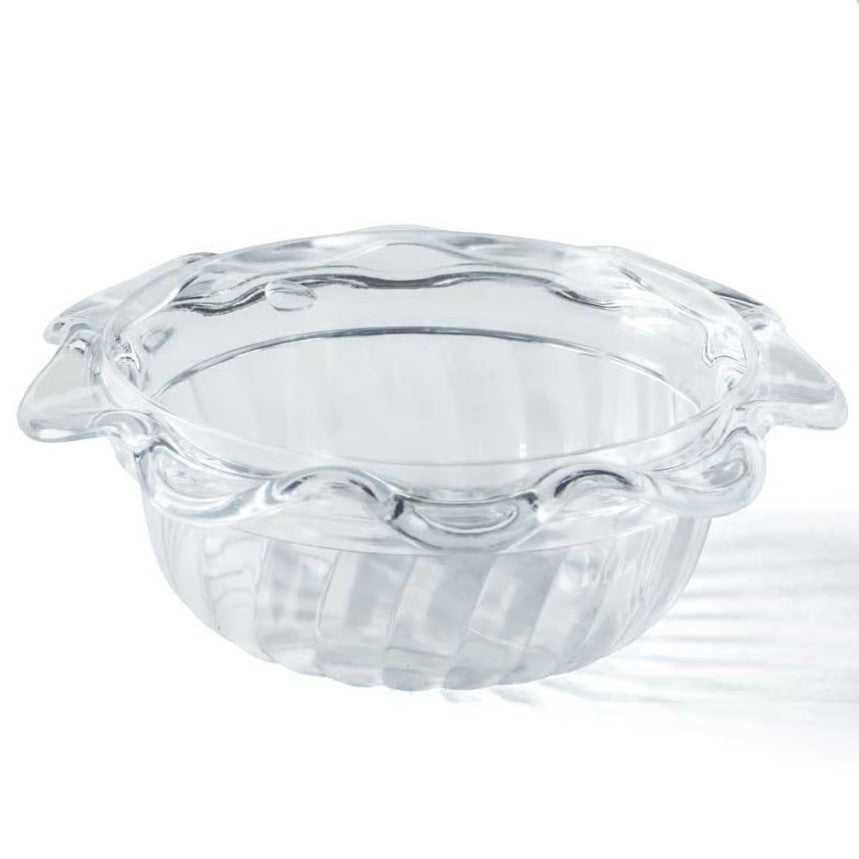 Cup Flower Plastic - Clear