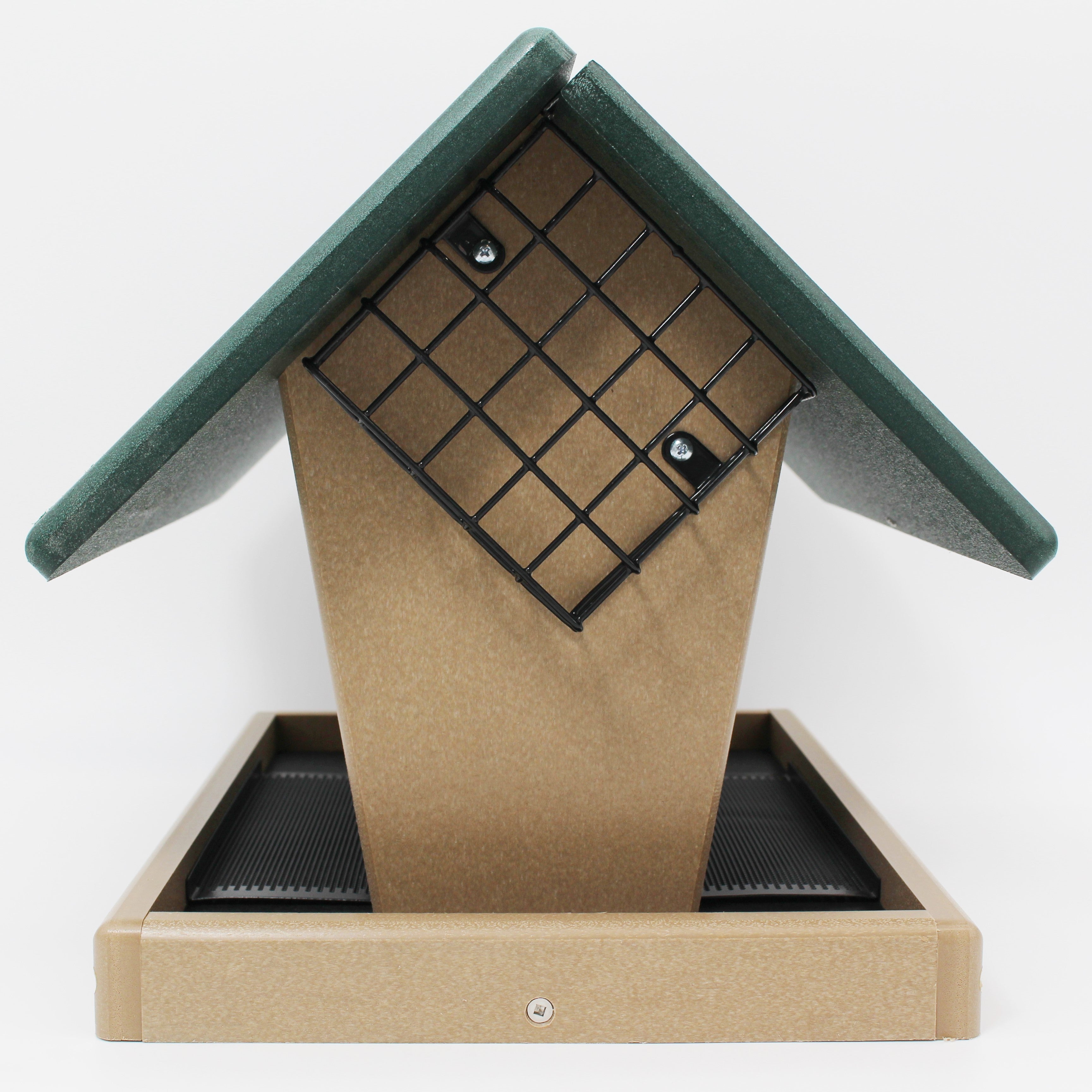 Large Hopper with Angled Suet Cages