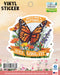 Advice for Life Vinyl Sticker - Butterfly Just Wing It