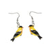 Quilled Earrings - Goldfinch