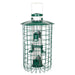 Squirrel Defeater Caged Mammoth Tube Seed Feeder