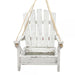 White Adirondack Chair Feeder