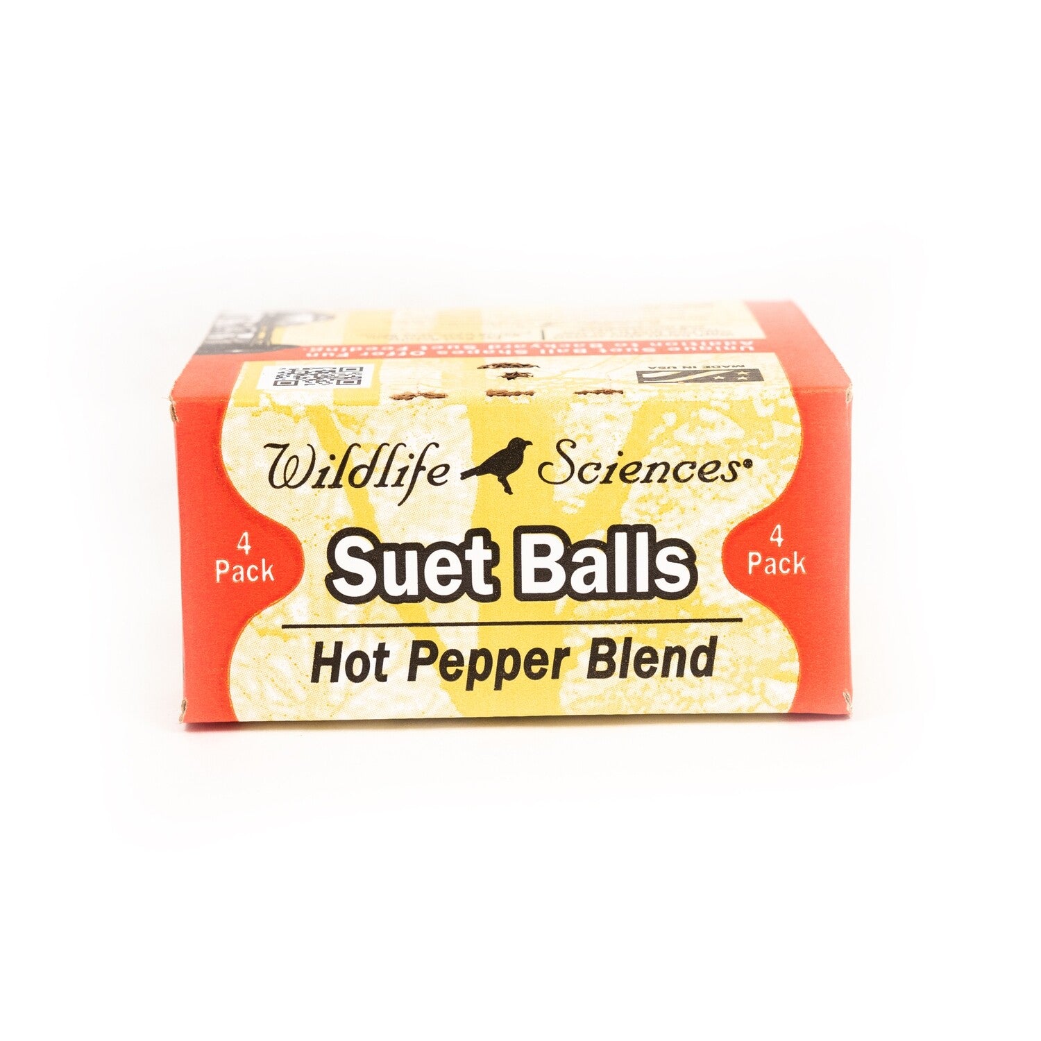 Hot Pepper 4 Pack Suet Balls Wildlife Sciences