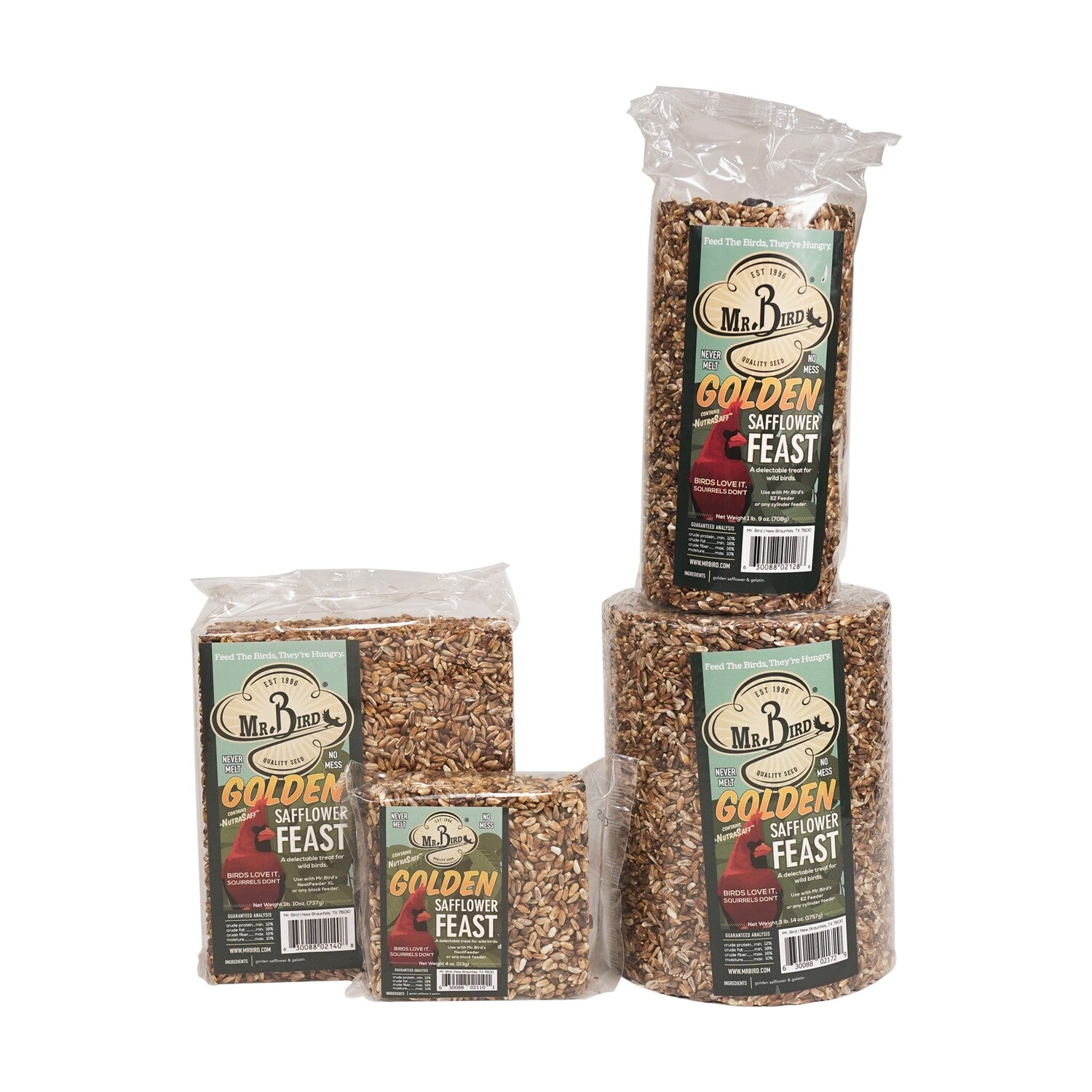 Golden Safflower Seed Cakes - Large Cake