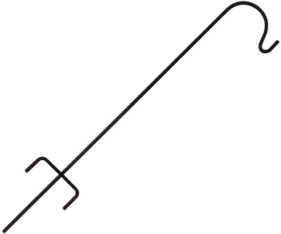 Erva Black Small Hummingbird Hook