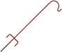 Erva 24" Red Hummingbird Feeder Hanger