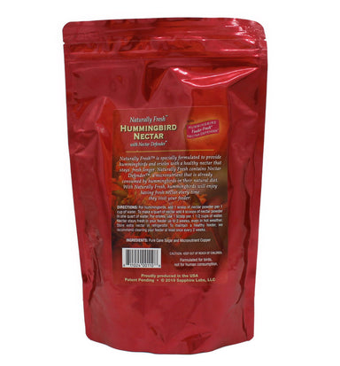 Sapphire Labs Naturally Fresh hummingbird nectar powder, 21 oz package
