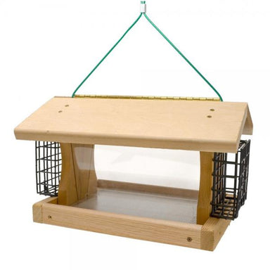 Large Plantation Hopper Feeder w/ Suet