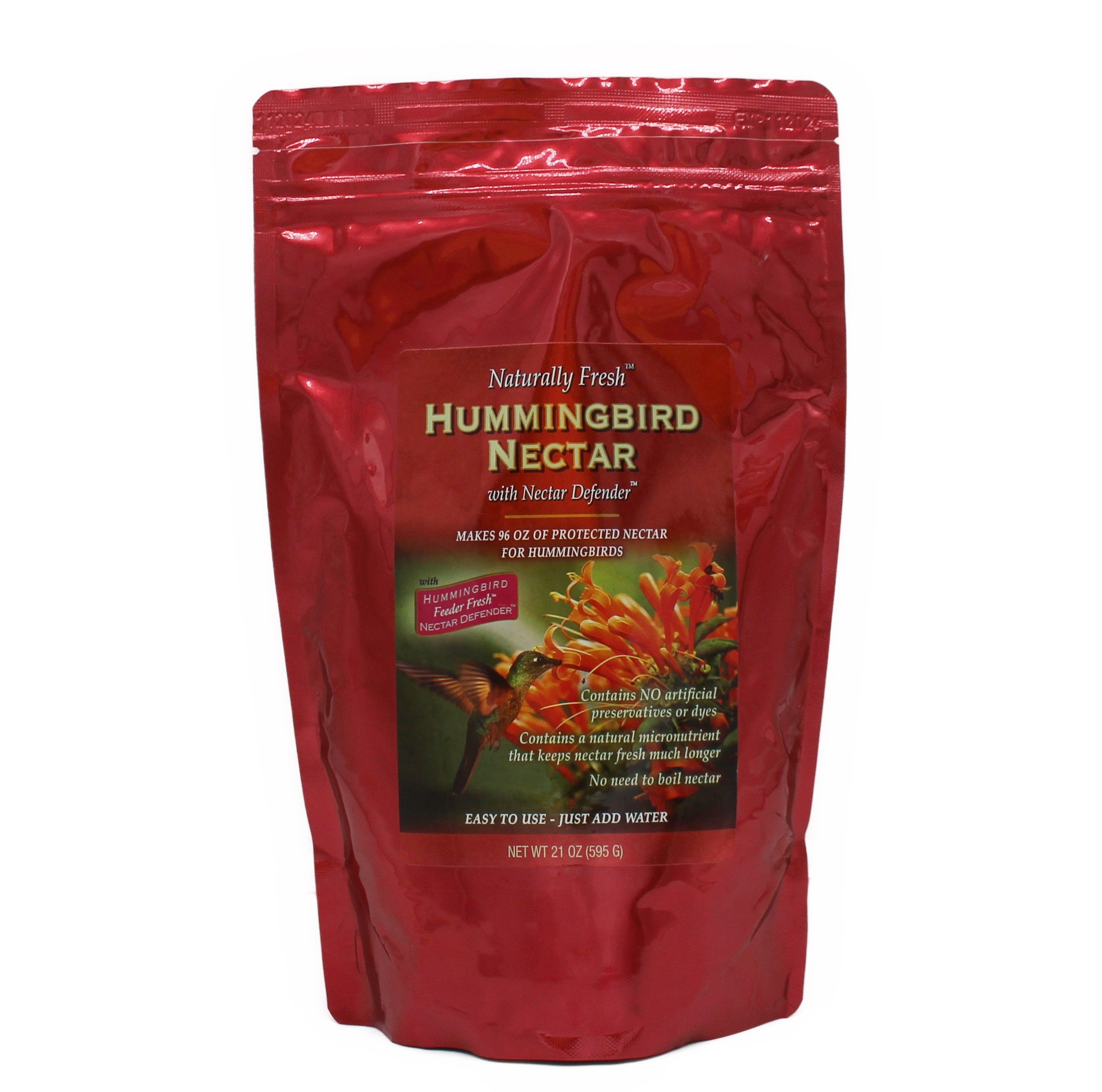 Naturally Fresh Hummingbird Nectar w/ Defender Powder 21oz