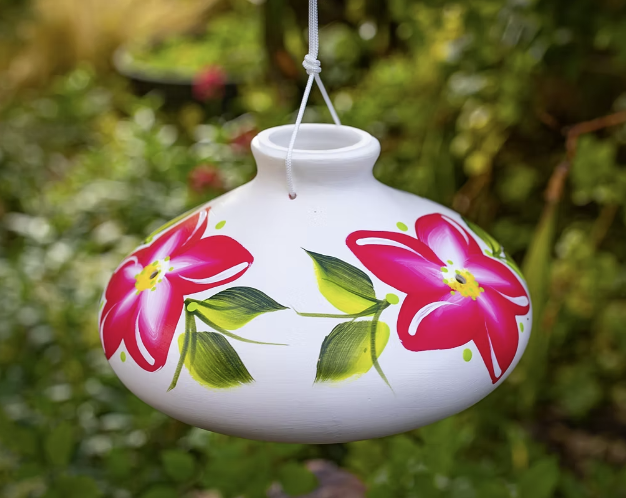 Lone Wolf Large Hummingbird Feeder - Red Kona