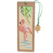 Quilled Bookmark - Flamingo
