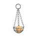 Open Top Single Suet Ball Feeder - Green