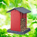 North States Village Collection - Red Shed Birdfeeder