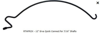 Quick Connect 16" Hanger for 7/16" Square Shaft