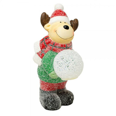 Moose w/ LED Snowball