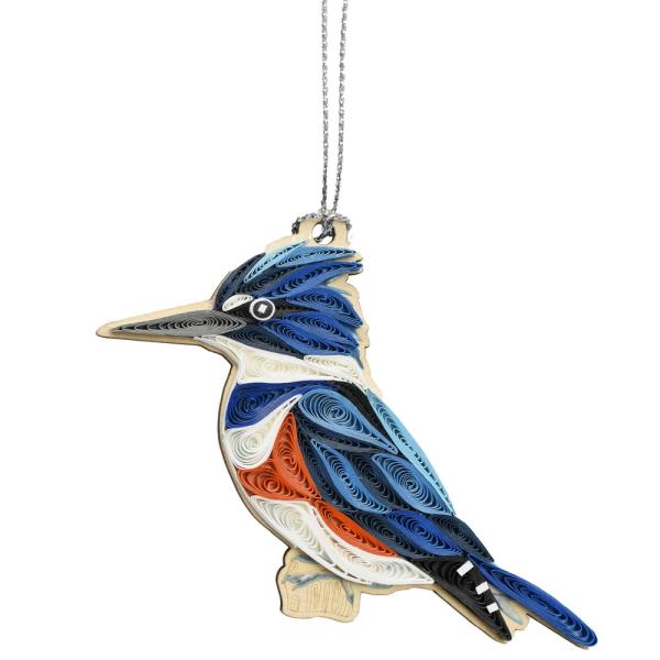 Quilled Ornament - Kingfisher