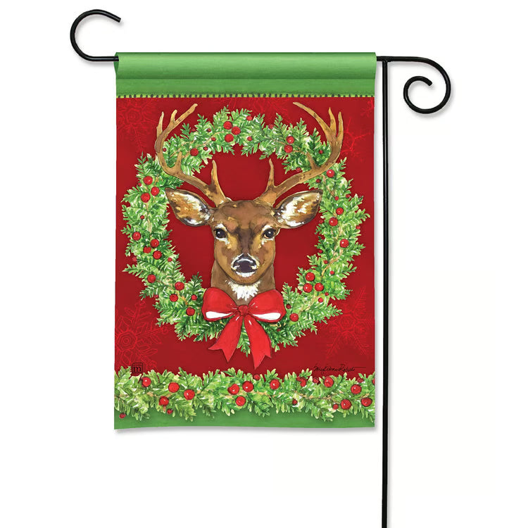 Majestic Winter Garden Flag