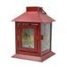 Wintertime Sleigh Cardinals Lantern